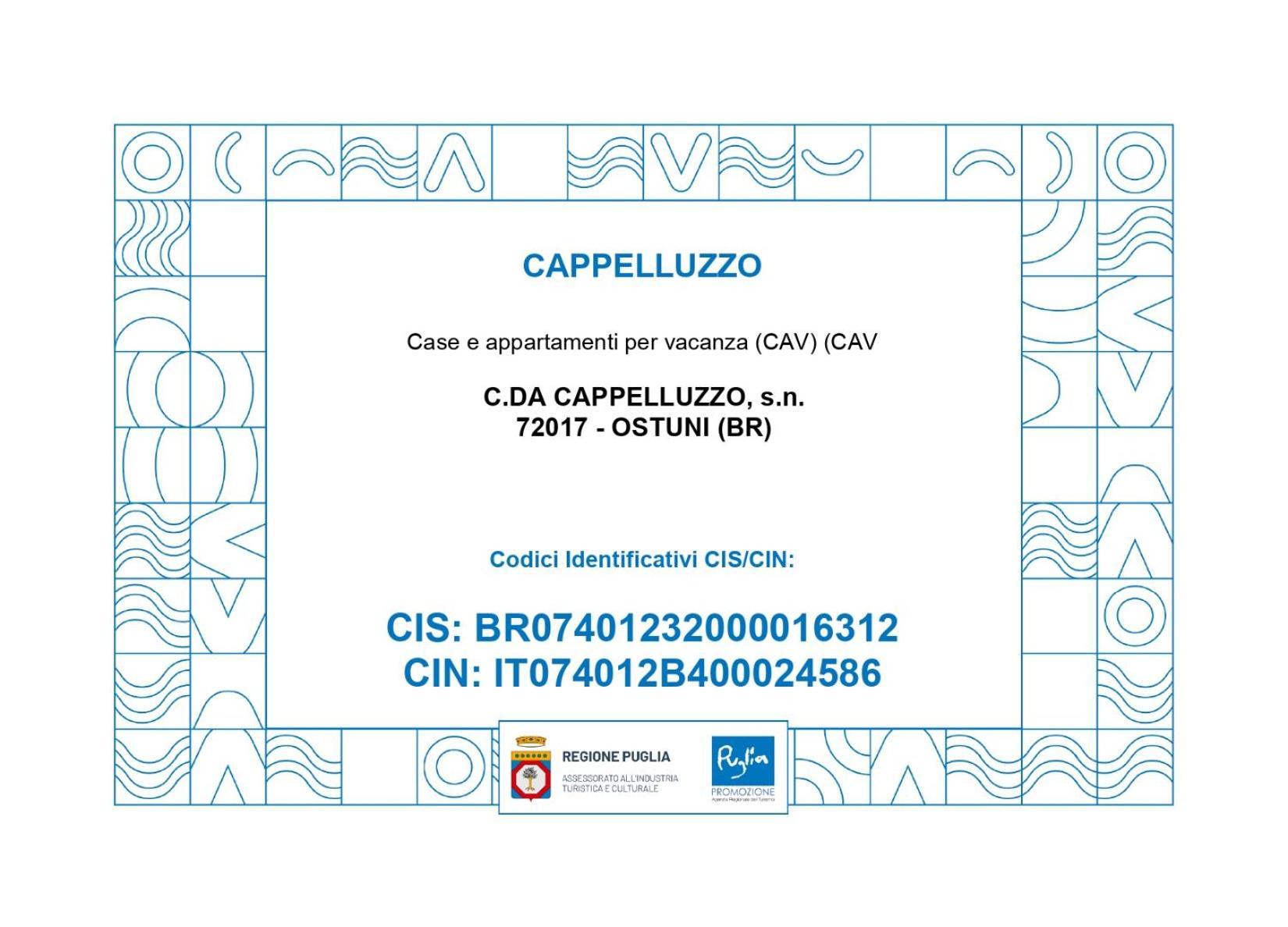 فيلا Cappelluzzo تْشيستيرنِنو المظهر الخارجي الصورة